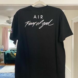 Fear of god x nba Nike collab t shirt